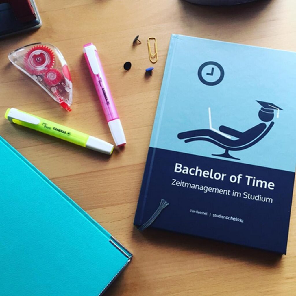 Leserbild: Bachelor of Time (Zeitmanagement im Studium) von Tim Reichel erschienen im Studienscheiss Verlag