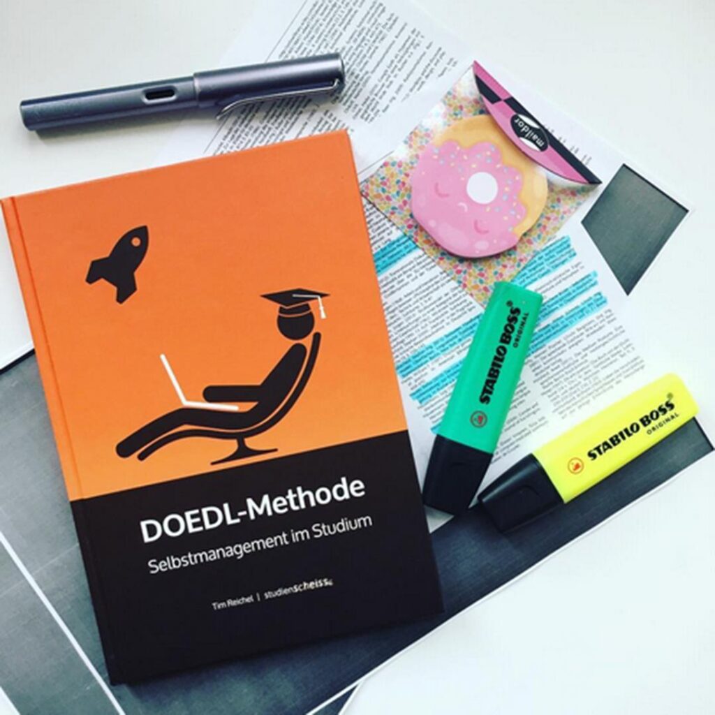 Leserbild: DOEDL-Methode (Selbstmanagement im Studium) von Tim Reichel erschienen im Studienscheiss Verlag