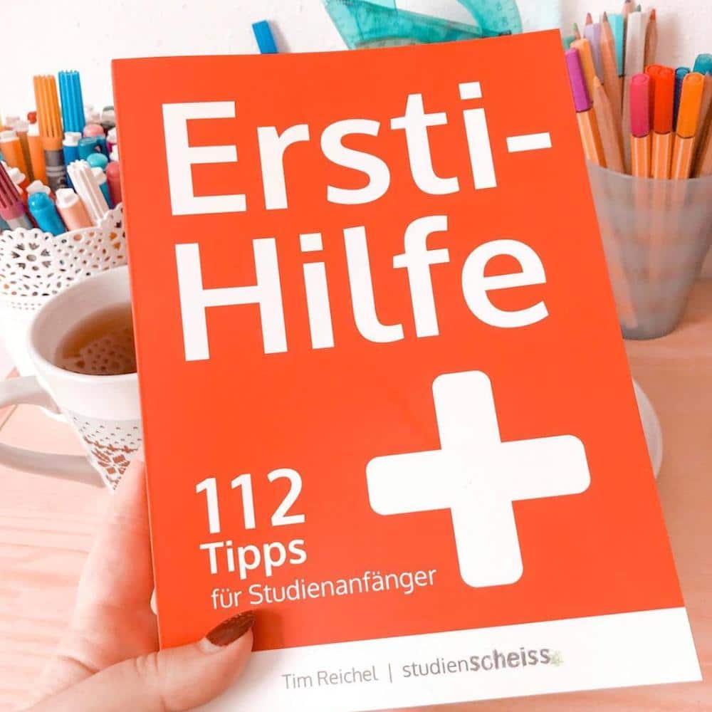 Leserbild: Ersti-Hilfe (112 Tipps für Studienanfänger) von Tim Reichel erschienen im Studienscheiss Verlag